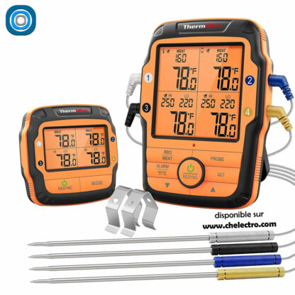 Thermomètre sans fil barbecue