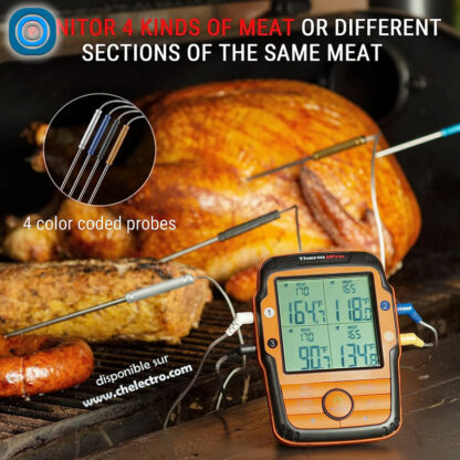 Thermomètre sans fil barbecue – Image 2