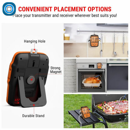 Thermomètre sans fil barbecue – Image 3