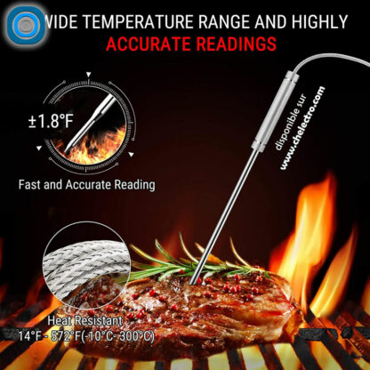 Thermomètre sans fil barbecue – Image 4