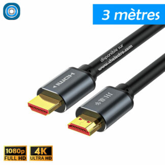 Câble HDMI advanced 4K | 3m