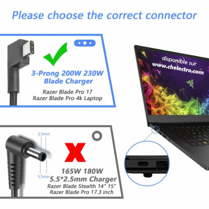 Chargeur Razer 230 Watts – Image 2