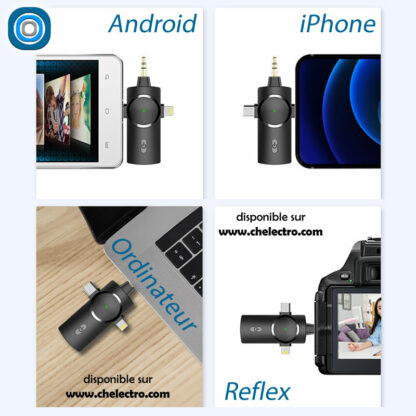 Double micro cravate universel – Image 2