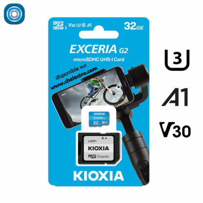 Carte micro SD 32Go 4K | KIOXIA – Image 2