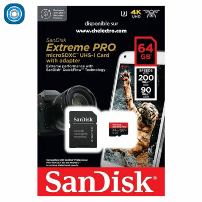 Carte micro SD 64Go EP | SanDisk – Image 2