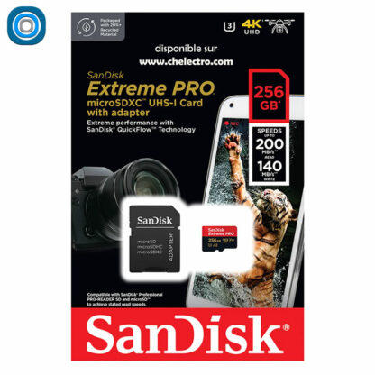 Carte micro SD 256Go EP | SanDisk – Image 2