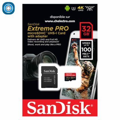 Carte micro SD 32Go EP | SanDisk – Image 2