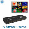 Multi-viewer HDMI 9 x 1