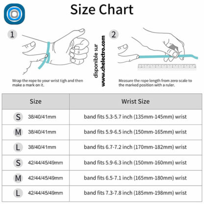 Bracelet Apple Watch | Gris – Image 4