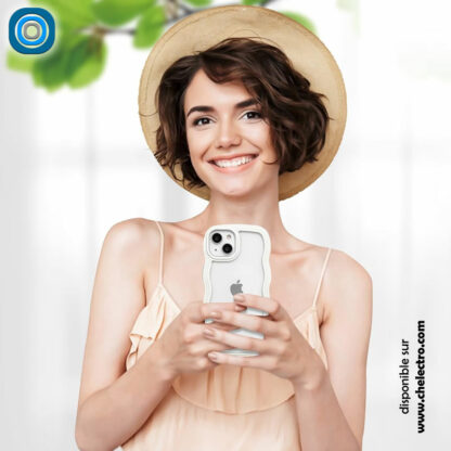 Coque iPhone 14 Plus | Wave frame – Image 4