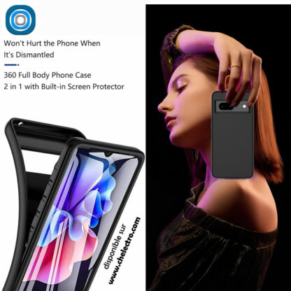 Coque Google Pixel 7A | Noir – Image 5