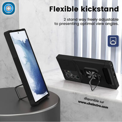 Coque Samsung S22 Ultra | Black – Image 4