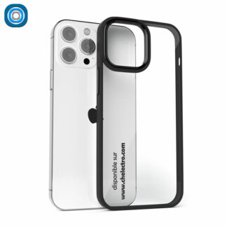 Coque iPhone 12 PRO | Clear black