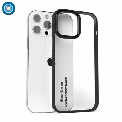 Coque iPhone 12 PRO | Clear black