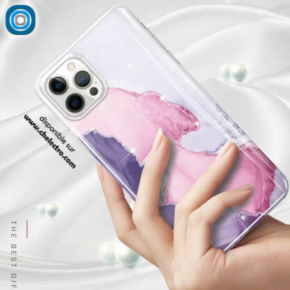 Coque iPhone 13 PRO Max | Purple Glitters – Image 2