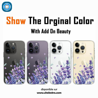 Coque iPhone 14 PRO | Lavande – Image 3