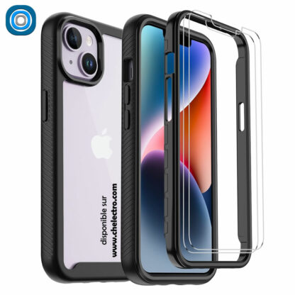 Coque iPhone 14 Plus | Black frame