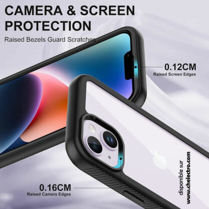 Coque iPhone 14 Plus | Black frame – Image 2