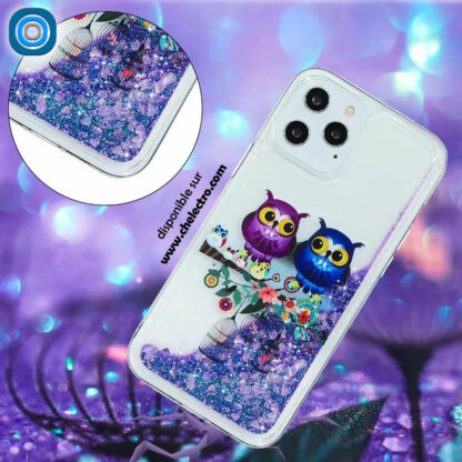 Coque iPhone 13 PRO | Purple owl – Image 2