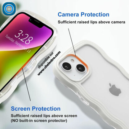 Coque iPhone 14 Plus | Wave frame – Image 3