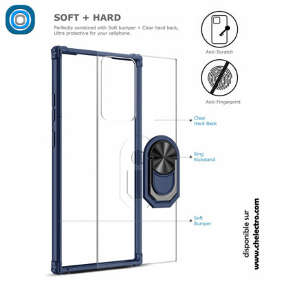 Coque Samsung Note 20 | Clear blue – Image 3