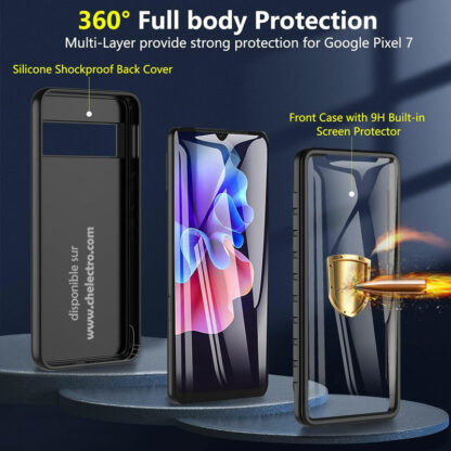 Coque Google Pixel 7A | Noir – Image 2
