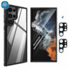 Coque Samsung S22 Ultra | Clear black Tauri