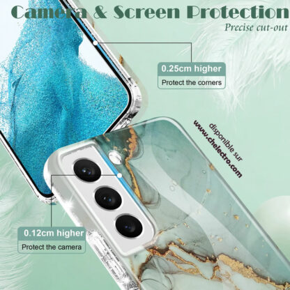 Coque Samsung S22 | Marble – Image 2