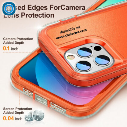 Coque iPhone 11 PRO Max | Orange – Image 2