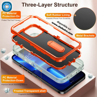 Coque iPhone 11 PRO Max | Orange – Image 4
