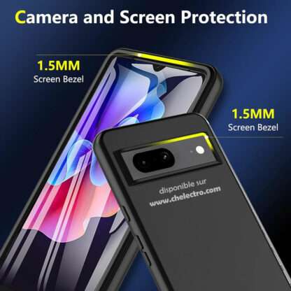 Coque Google Pixel 7A | Noir – Image 6