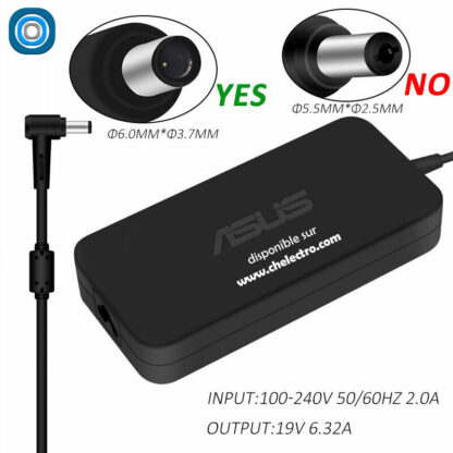 Chargeur Asus gamer | 120 Watts – Image 2