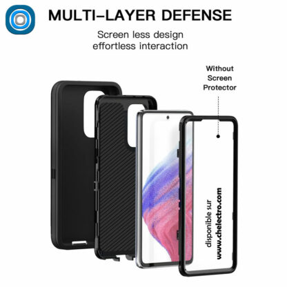 Coque Samsung A53 | Black – Image 2