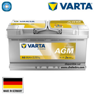 Batterie auto AGM 95Ah | Varta