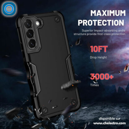 Coque Samsung S22+ | Noir – Image 2