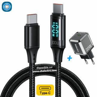 Pack chargeur USB C 20 Watts