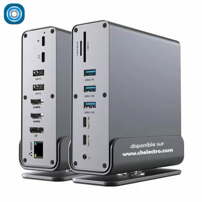 Hub docking station | 16 en 1