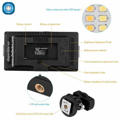 Eclairage slim LED vidéo – Image 3