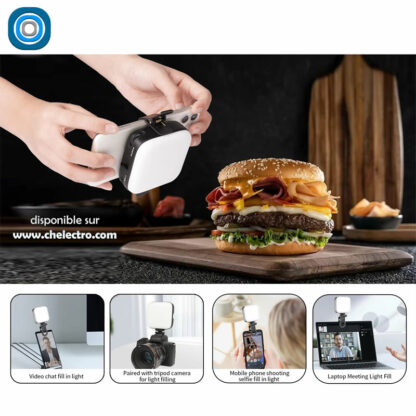 Mini éclairage LED vidéo – Image 6