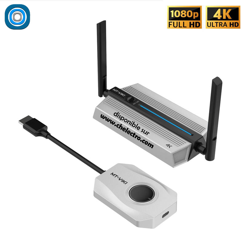 Extension HDMI VGA 4K sans fil | 50m