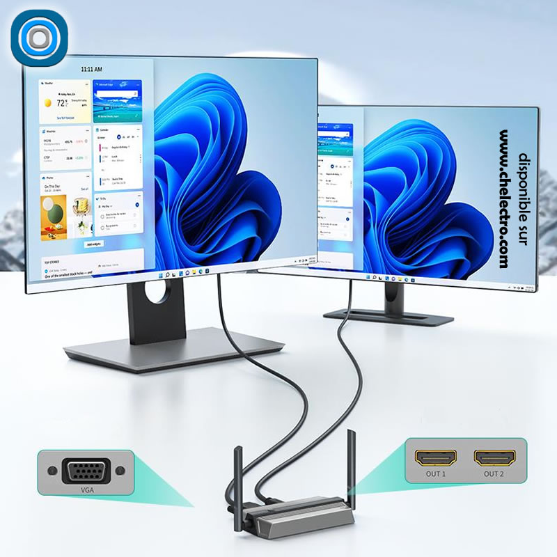 Extension HDMI VGA 4K sans fil | 50m – Image 2
