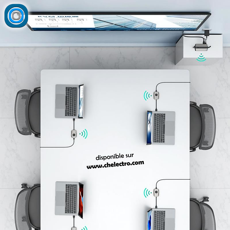 Extension HDMI VGA 4K sans fil | 50m – Image 4