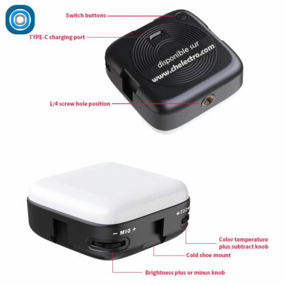 Mini éclairage LED vidéo – Image 7