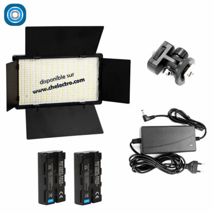 Eclairage LED vidéo 800+ – Image 2