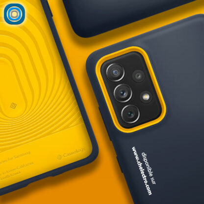 Coque Samsung A72 | Navy Yellow – Image 3