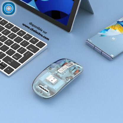 Souris transparente Bluetooth – Image 5
