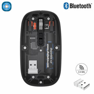 Souris transparente Bluetooth