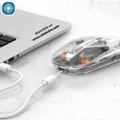 Souris transparente Bluetooth – Image 8