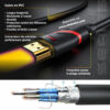 Câble HDMI Premium 4K | 10m – Image 3