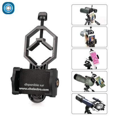 Support smartphone télescope